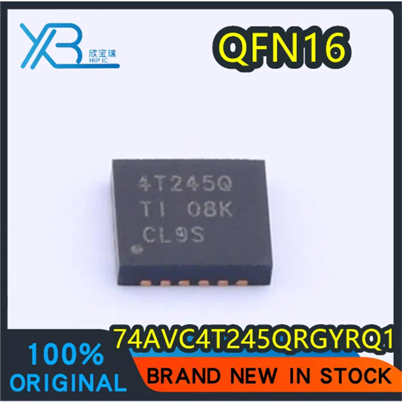 

(5/50 pieces) 74AVC4T245QRGYRQ1 Silkscreen 4T245Q QFN16 package New original voltage level converter Spot delivery fast