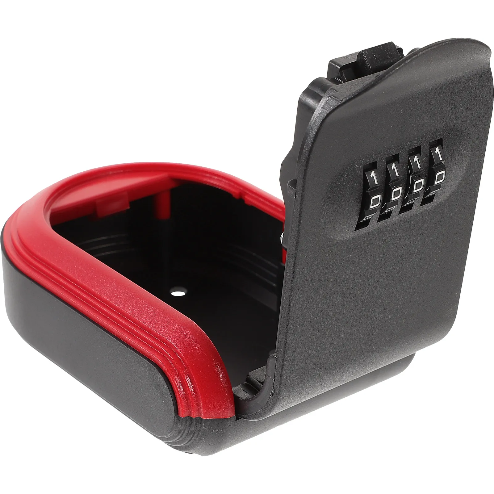 Key Lock Box Outdoor Wall Mount Plastic Password Lockbox Secure Spare Key Storage Safe Holder Combination Code Resettable