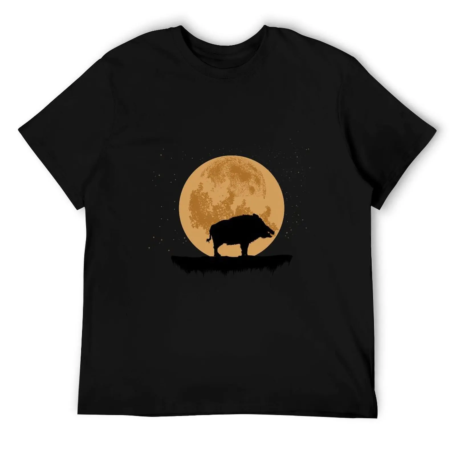 Wild Boar Hunting Boar Wild Boar Bristle Cattle T-Shirt t shirt personalised man t shirt summer T-Shirt