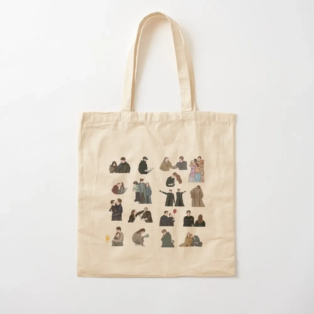 

The King Eternal Monarch #20_we can’t move on A4 Sticker Pack Tote Bag custom fabric bag Handbags Tote Bag