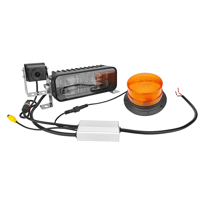 Blind Spot Safe Back Alarm Led Warning Detection Light Warehouse Avoidance Forklift Anti-collision Proximity Warning System