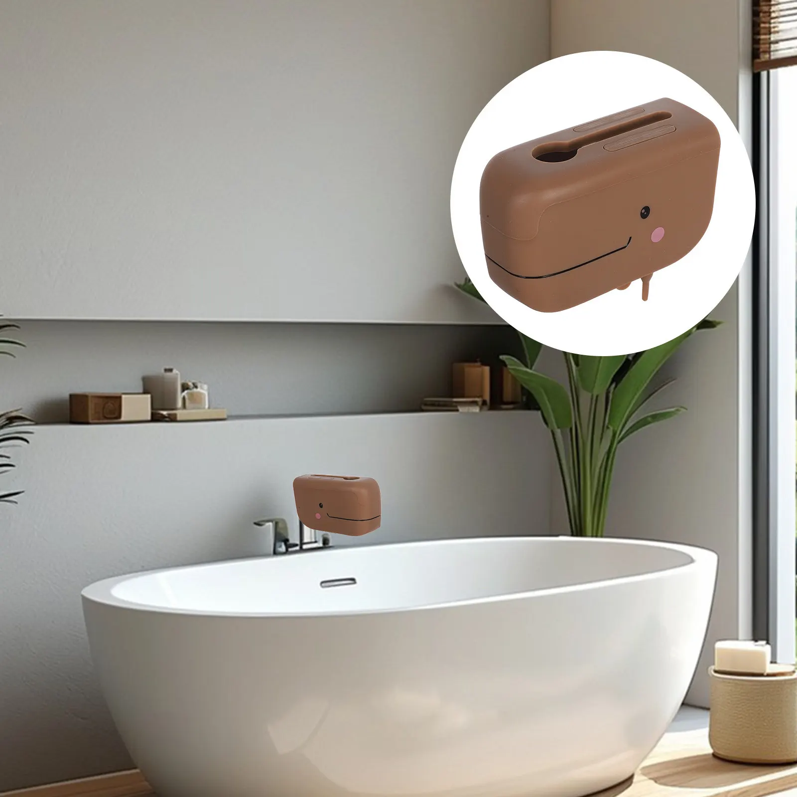 

Whale Silicone Baby Faucet Cover Spout Protector Bathtub Kids Bathroom Splash Guard Tub Faucet Protector Safety Accessory