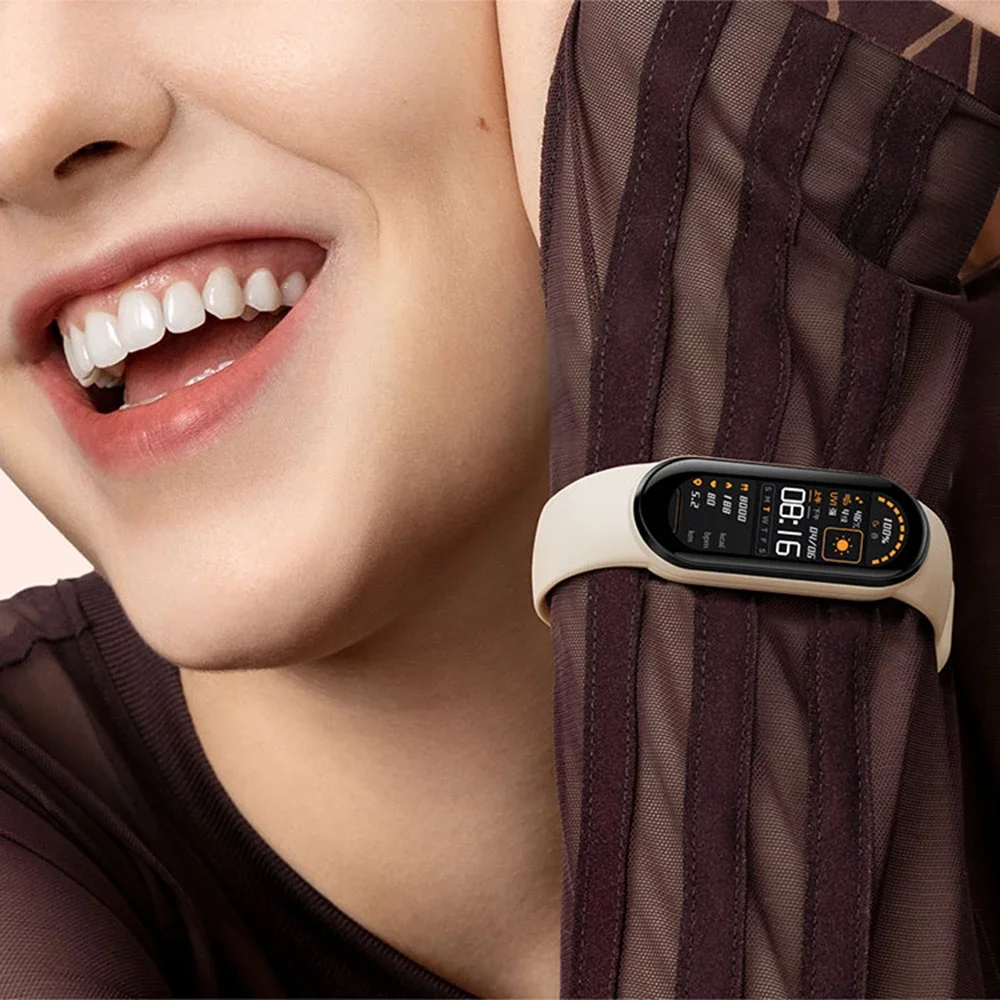 Nuovo cinturino di ricambio in silicone colorato per Xiaomi Mi Band 8 7 6 5 4 3 Bracciale Mi Band 4 5 6 7 8 Accessori 44 colori