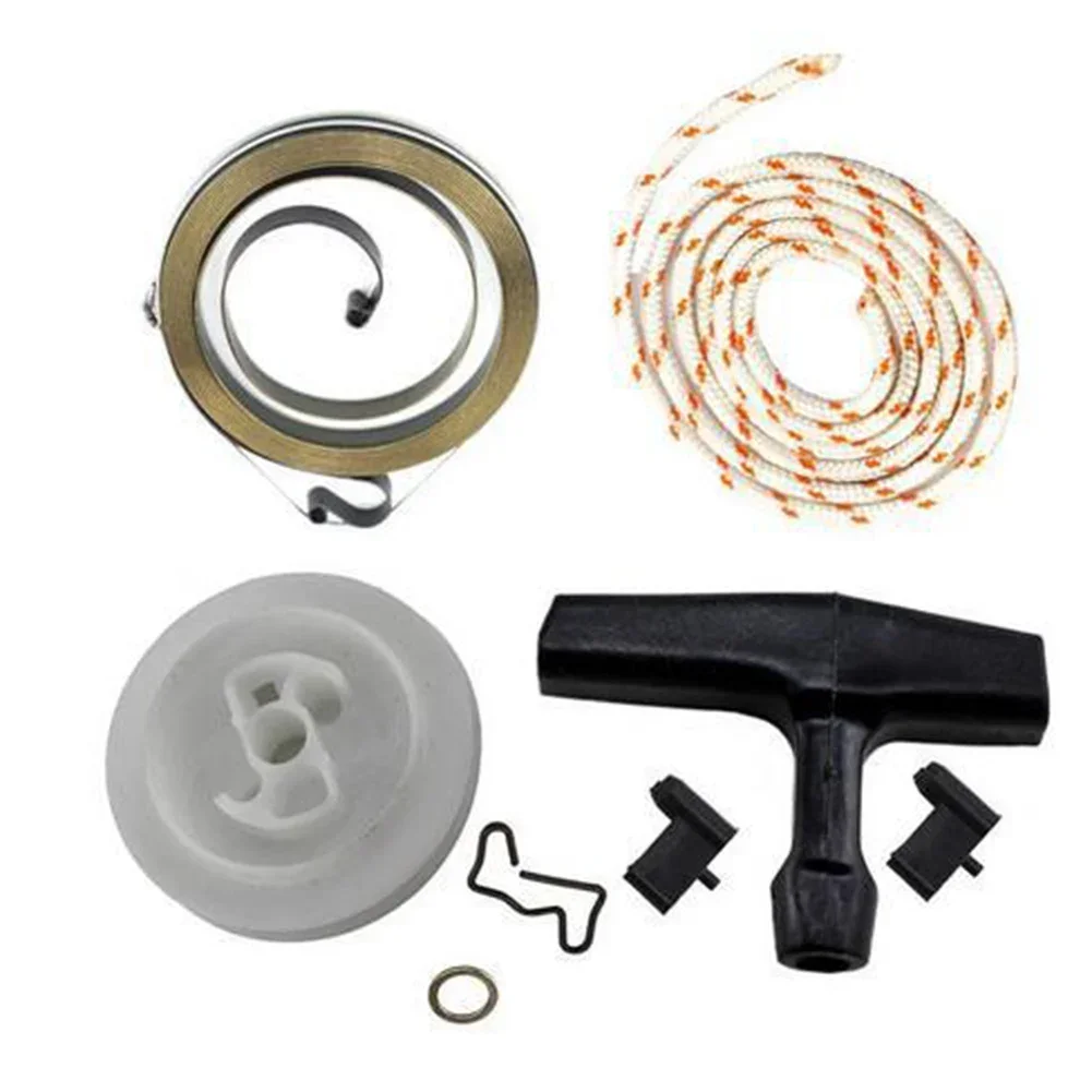 Imagem -04 - Recoil Rebobinar Mola Starter Polia Lidar com Corda Pawl Recoil Starter Kits Conjunto para Stihl 034 036 044 Ms340 360 361 Série Motosserra