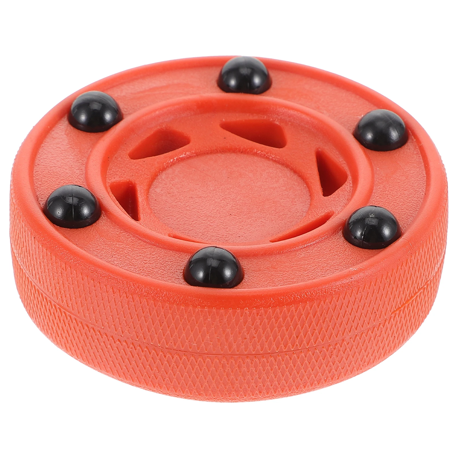 

Roller Hockey Puck Inline Training Game Supplies Smooth Surface Low Friction Glide Stable Play Impact Nylon