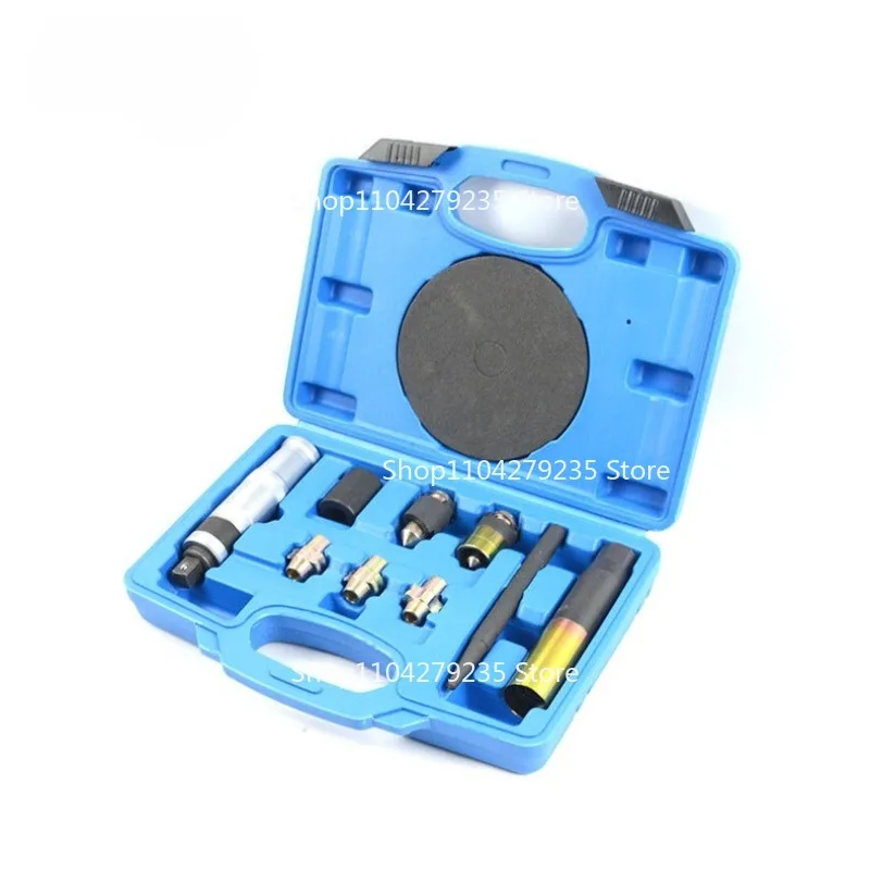 

Suitable for Universal Lock Wheel Hub Nut Disassembly Universal Tool 10 Piece Set Extractor
