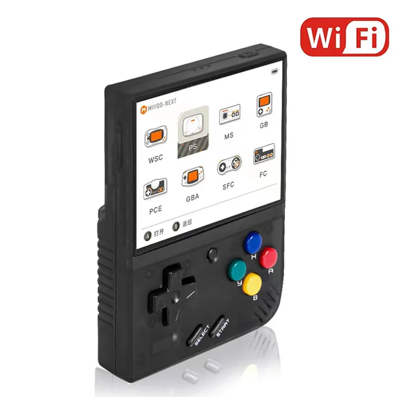 Consola de juegos portátil MIYOO Mini Plus Retro, pantalla HD IPS de 3,5 ", Mini + reproductores portátiles, emulador de juegos nostálgico clásico infantil