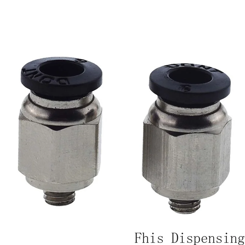 Montagem com O-Ring, Material da liga de alumínio, Dispensing Parts, 5cc, 10cc, 30cc, 55cc, Estilos