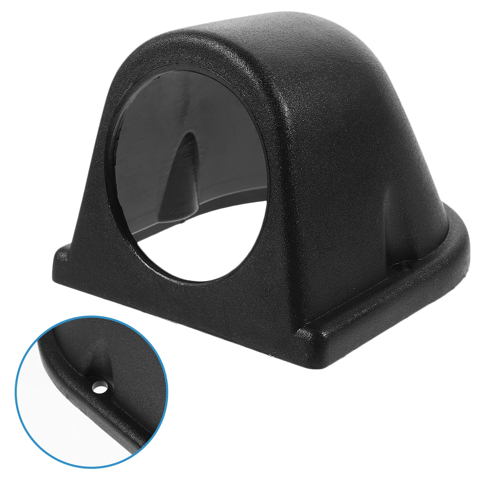 

Dash Gauge Mount Holder for Car Voltage Meter Single Hole Installation Wear Resistant Surface Compact Sleek Design