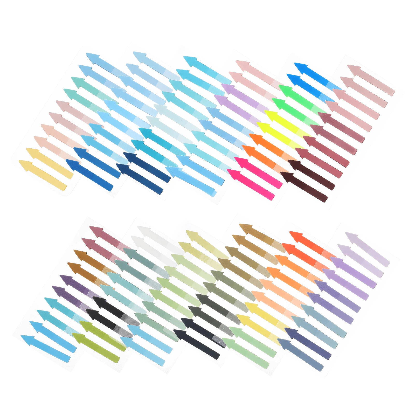 

Arrow Index Sticker Sticky Page Tags Markers Portable Paper Highlight Strips Learning Accessory Colorful Reading Strips