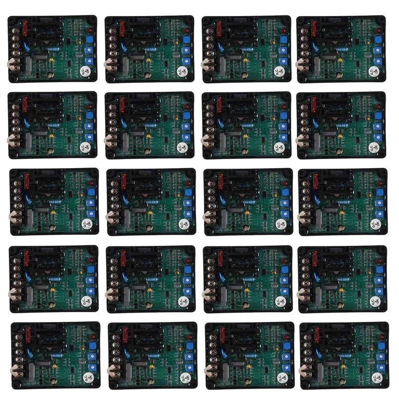 20X GAVR-12A GAVR 12A AVR For Generator Automatic Voltage Regulator Board Voltage Regulator Board Generator Accessories