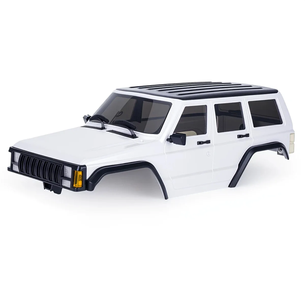 Austarhobby 1/18 TRX4M Jeep Cherokee Hard Top Body, ABS Hard Shell, 155mm Wheelbase, Compatible with Mustang / Defender