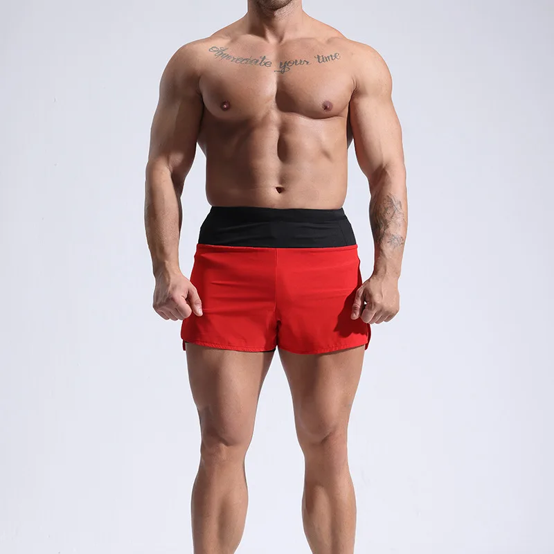 Thin running quick drying sports shorts basketball fitness marathon training cropped pants gym shorts