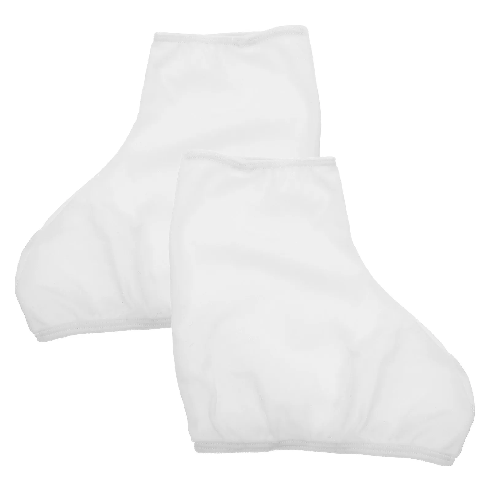 Anti-Scratch Skate Boot Cover Elastic Fit for Ice Skating Sports Absorbs Melted Ice Prevents Rust Size S White Universal