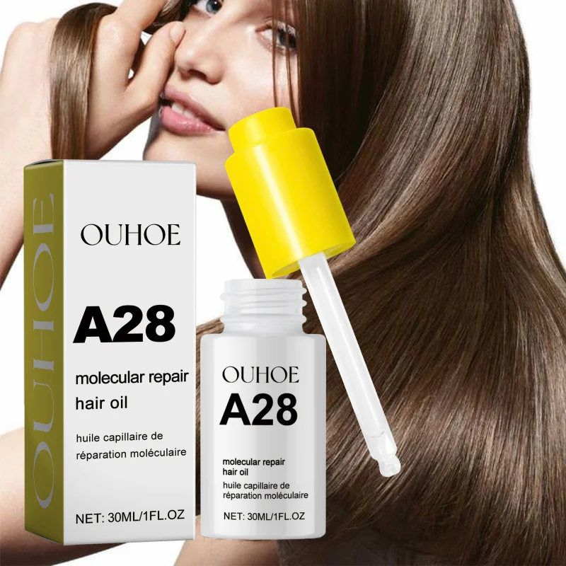 

Lightweight Hair Repair Oil For Dry Damaged Hair - Helps Reduce Frizz & Add Shine, Nourishing Molecular Formula, Non-Greasy 30ml
