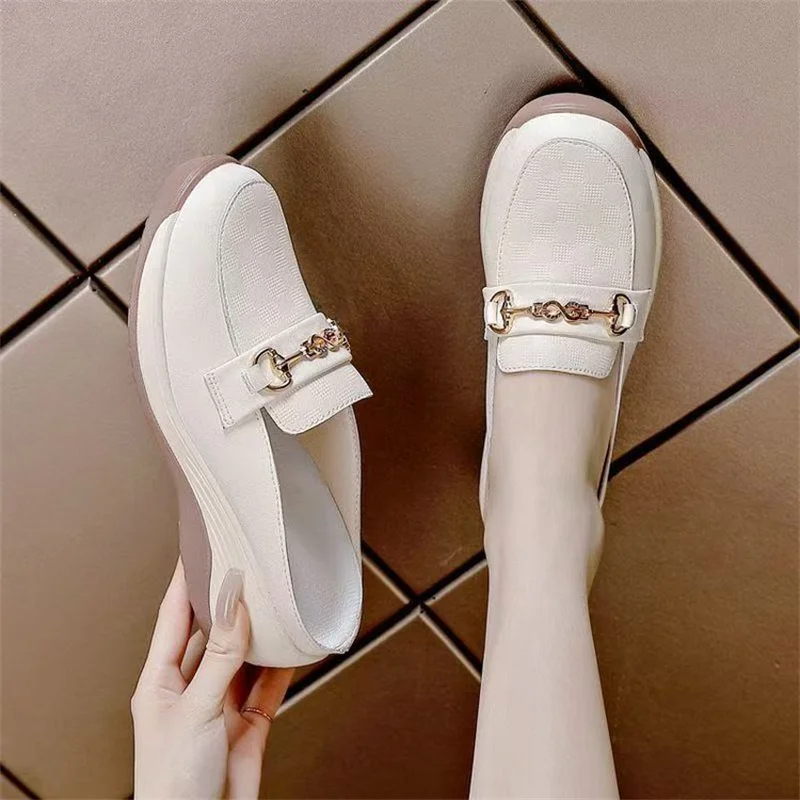 2026 New Spring Summer Women's Sneakers Thick Sole Versatile Running Casual Shoes Soft Bottom Comfortable view 6