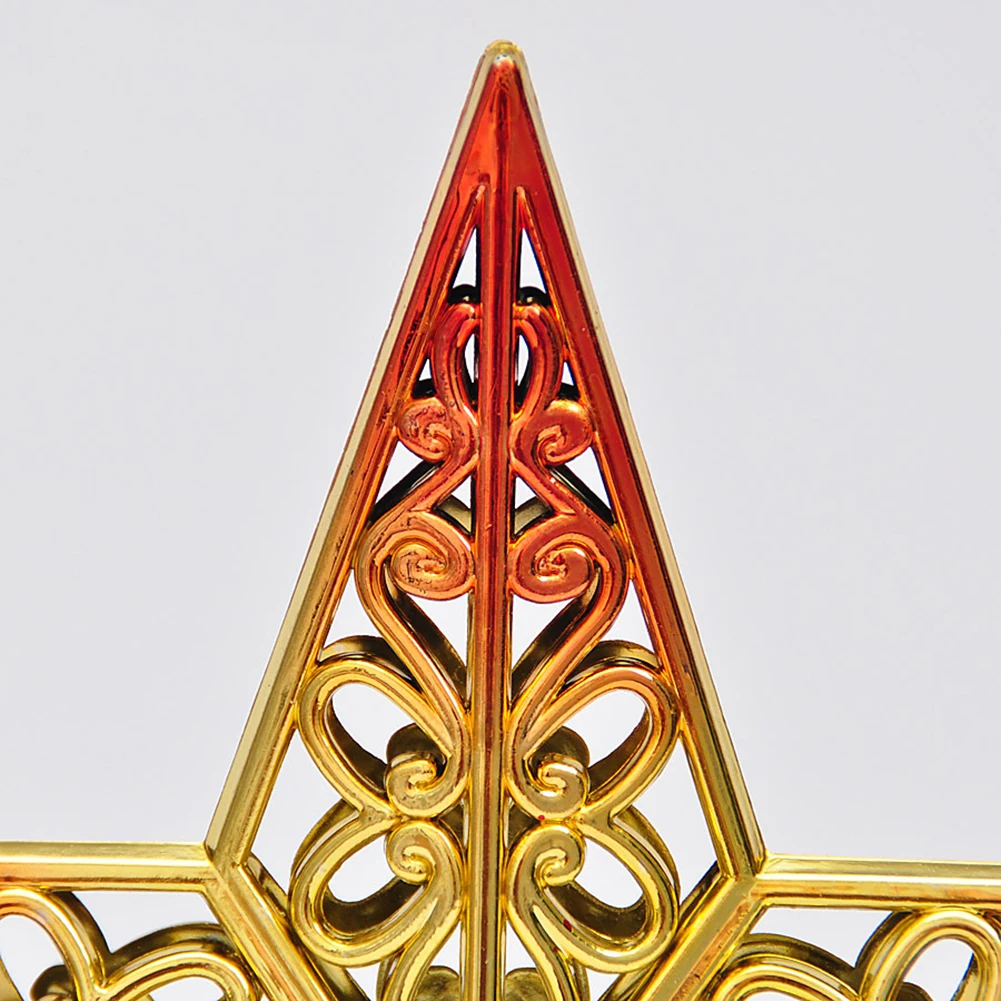 

20CM Tree Top Star Christmas Tree Top Star Festive Decoration Five-Pointed Star Romantic Ambiance Good Luck And Happiness