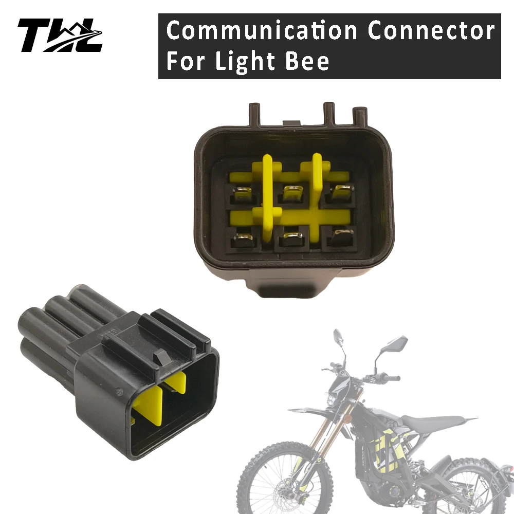 

Communication Connector For Surron Light Bee Dirt Bike Off-Road Motorcycle Accessories Waterproof Controller Power Booster