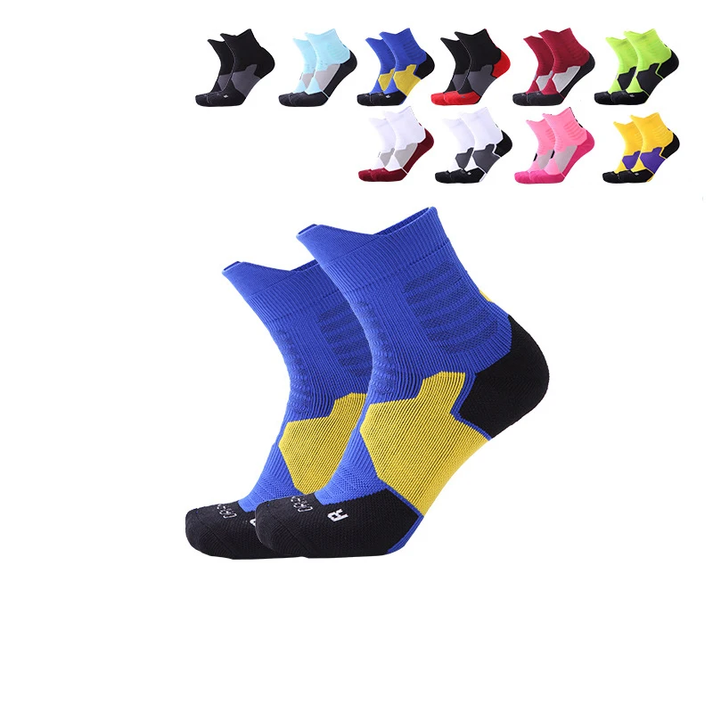 Elite Socks Men's Tube Women Basketball Socks Adult Outdoor Towel Bottom Sports Socks Breathable Thickening  cycling