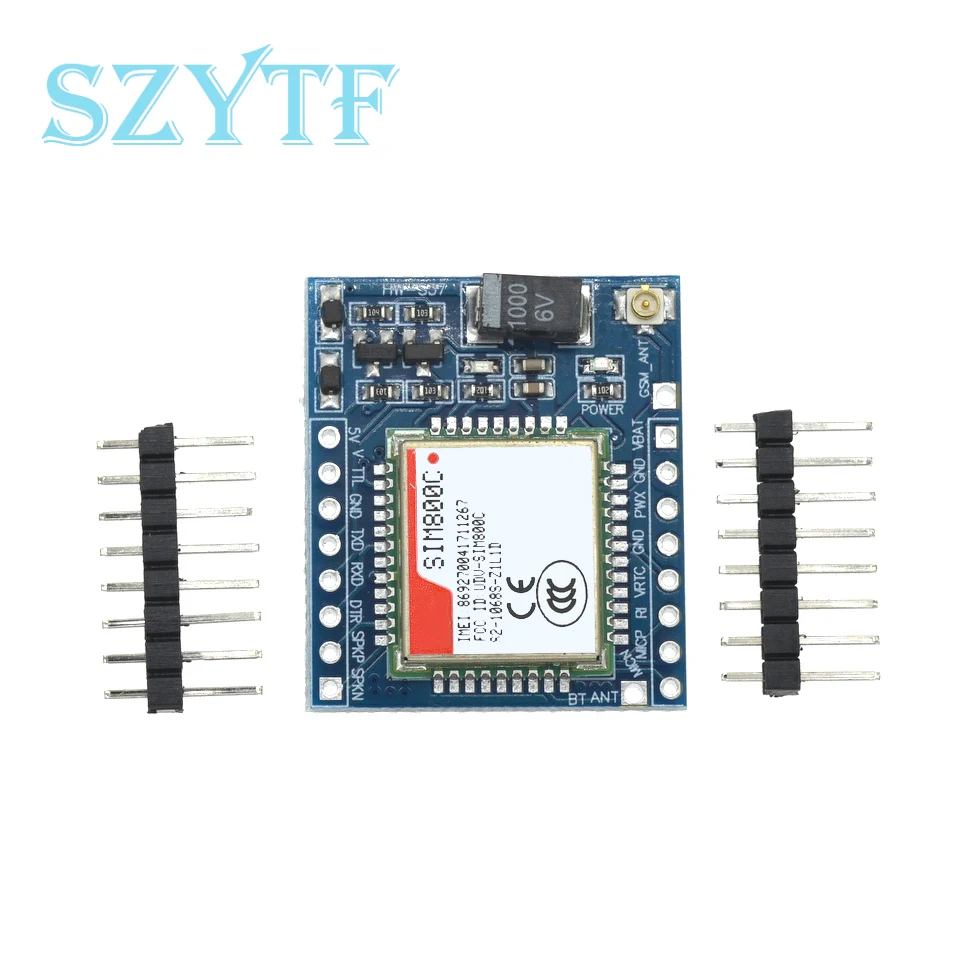 1PCS SIM800C GSM GPRS Modul 5V/3,3 V TTL Entwicklung Bord Mit Bluetooth-kompatibel Und TTS STM32 Für C51