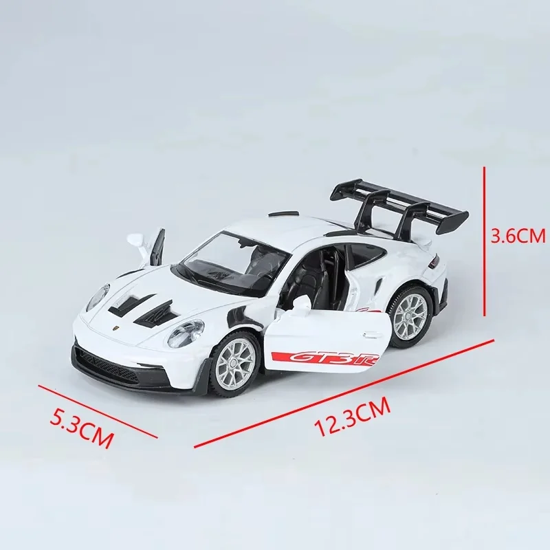 

Porsche 911 GT3 RS масштаб 1:36, литая под давлением модель из сплава, имитация спортивного автомобиля, игрушка для детей, коллекция литья под давлением металлическая модель автомобиля