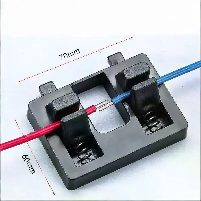 Rust Proof Steel Welding Wire Fixture Adjustable Welding Table Clamp Reliable Soldering Locator for Farm Equipment Repair