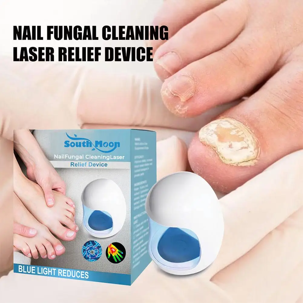 Nail Fungus Laser Therapy Device Mini Painless Anti Repairing Brightening Yellow Infection Nail Embed Thicken Grey Onychomy Z9J5