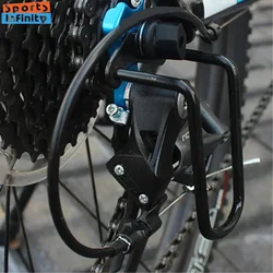 Road Bicycle Rear Derailleur Protector Gear Mountain Bike Folding Bike Guard Protection Black Outdoor Sports Cycling Accessories