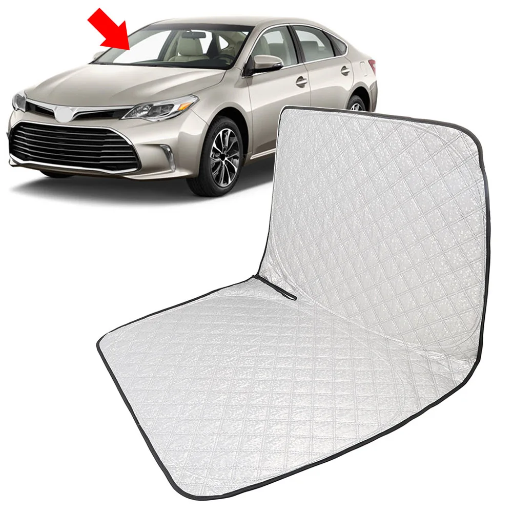 

Car Foldable Front Windshield Sun Shade Visor Protector Custom For Toyota Avalon 13-18 Wear Resistant