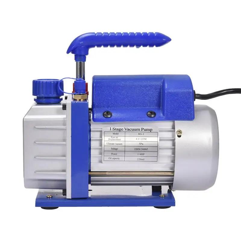 Vacuum Pump Car AC Vacuum Pump AC Vacuum Pump Kit Air Conditioner Refrigerant HVAC Air Tool For Automotive Air Conditioner