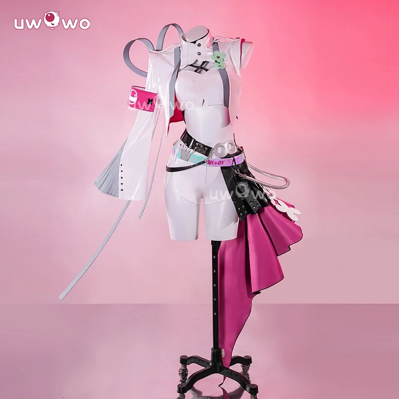 UWOWO Collab Series: V Singerr 2025 Racing Ver Cosplay Costume Summer Dress Halloween Costume