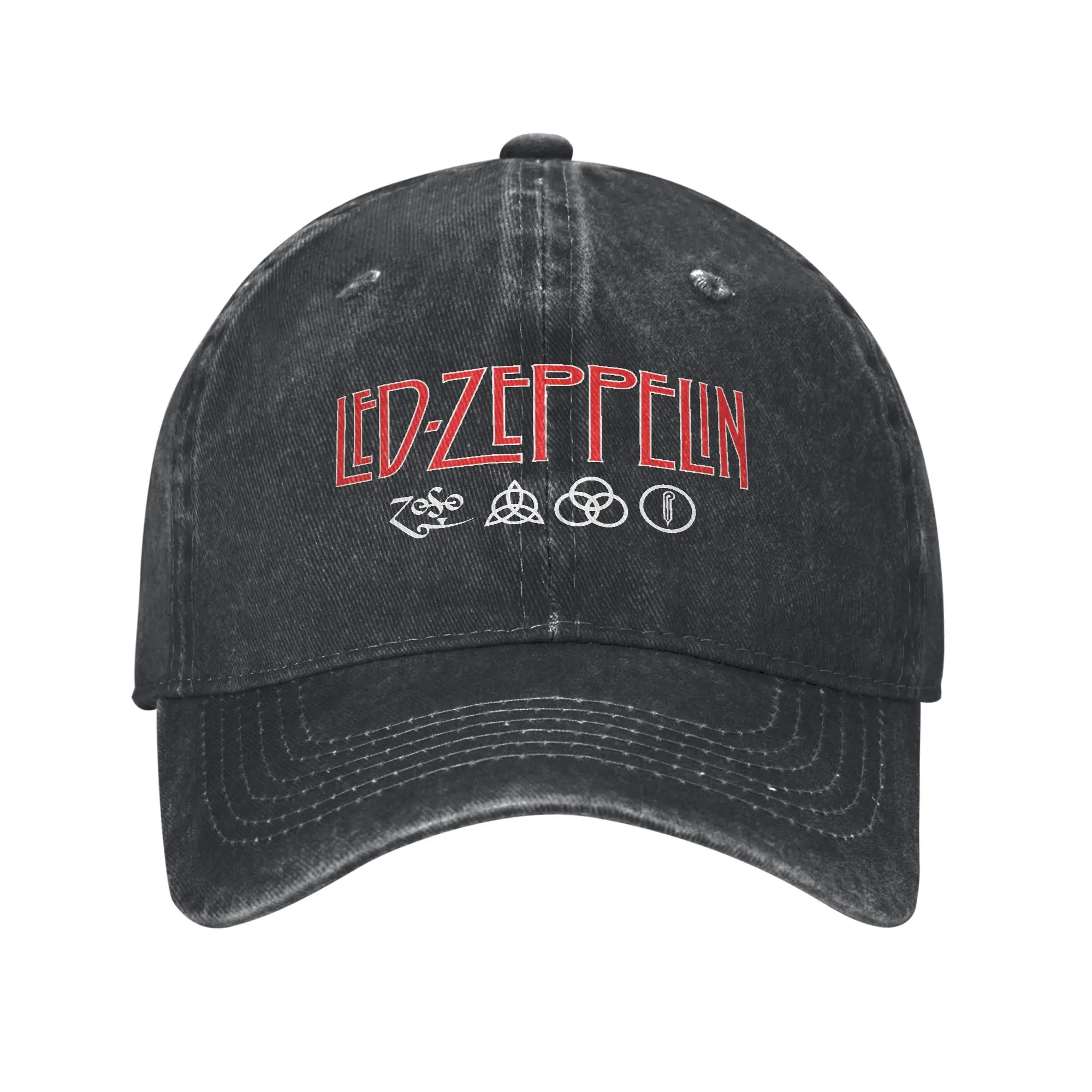 The Mother Ship Led Zeppelin Casual Baseball Cap  Running Hippie Trucker Hat Summer High Quality Women Men Stylish Baseball Caps