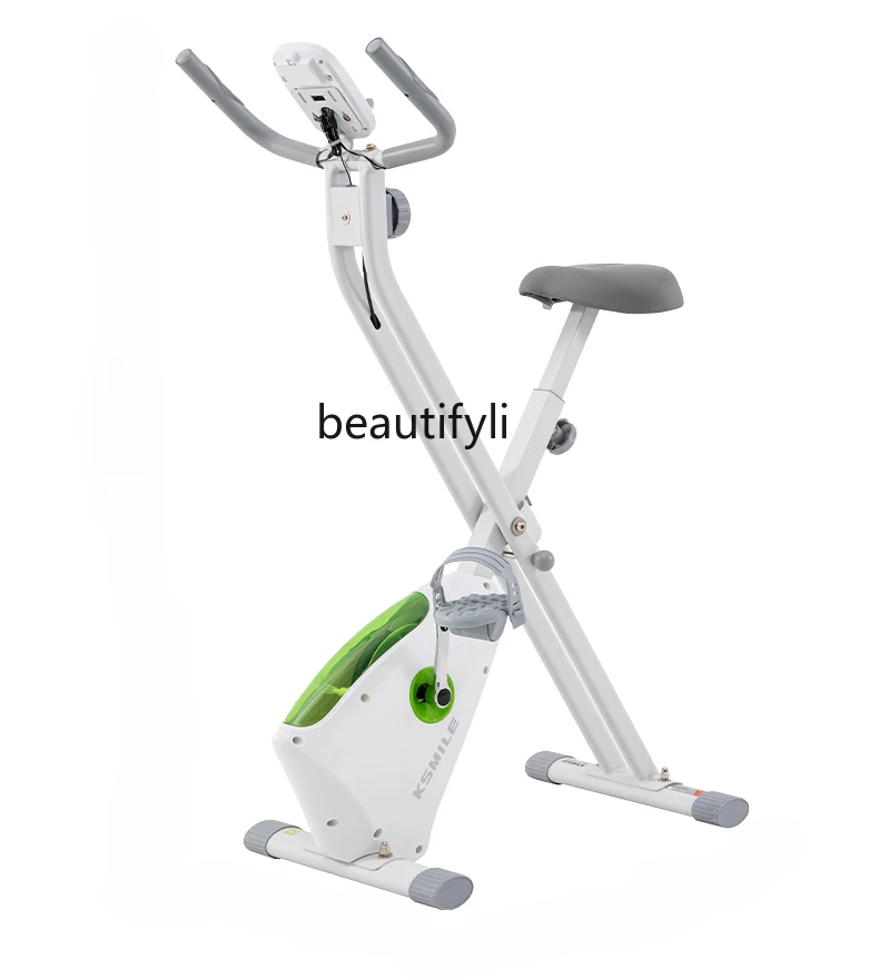 

Dynamic Household Bicycle Ultra-Quiet Sports Equipment Indoor Foldable Small Fitness Bicycle