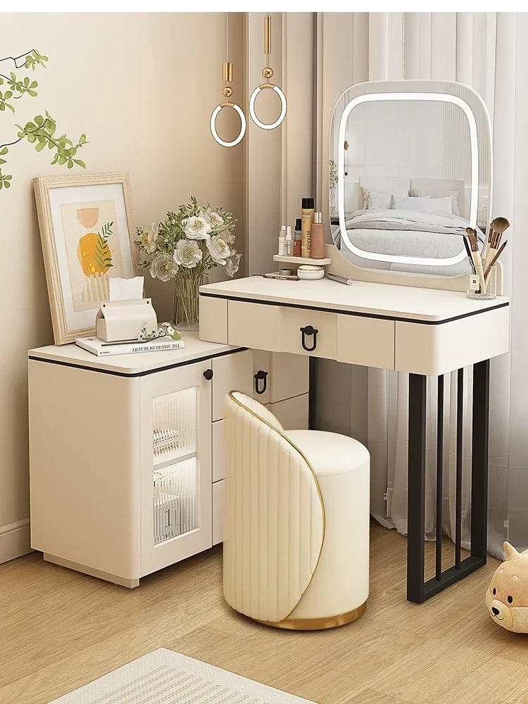 

Sense Bedroom Storage Cabinet Makeup Table One Cream Style Dresser Modern Minimalist High Small Unit