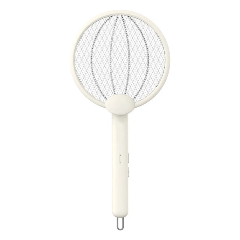 Mosquito Swatter Lamp Rechargeable Mosquito Racket Swatter DC3000V Repellent For Outdoor