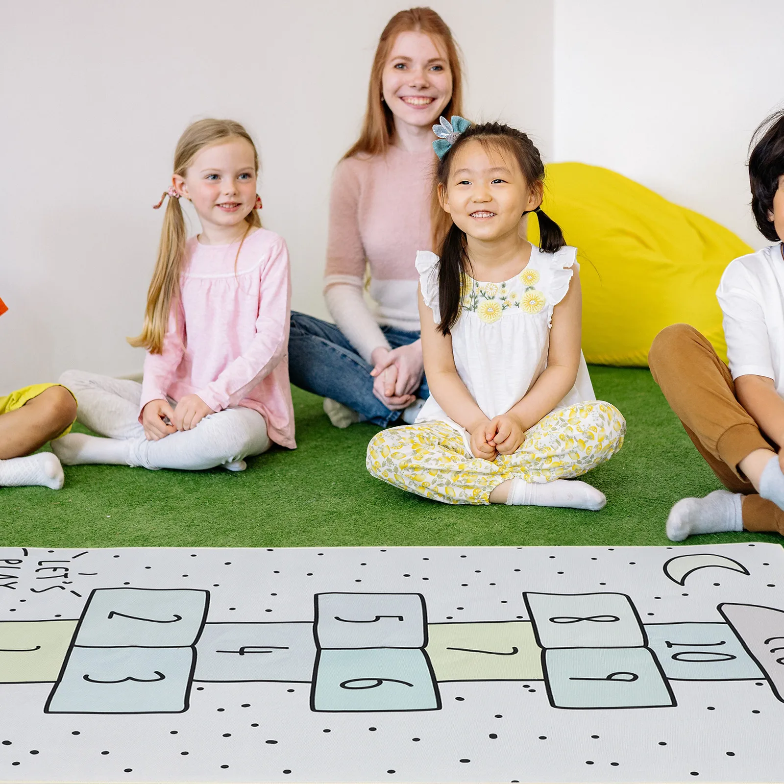 

Game Mat Kid Rug for Kids Room Play Carpet Baby Floor Playroom Toy Number Toddler