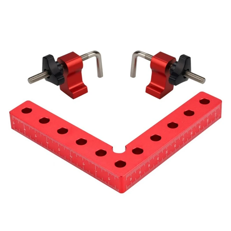 ¡CALIENTE! Clip de fijación de ángulo recto de 120Mm, accesorio auxiliar en forma de L de 90 grados, herramienta de sujeción de Clip de fijación de Panel de posicionamiento