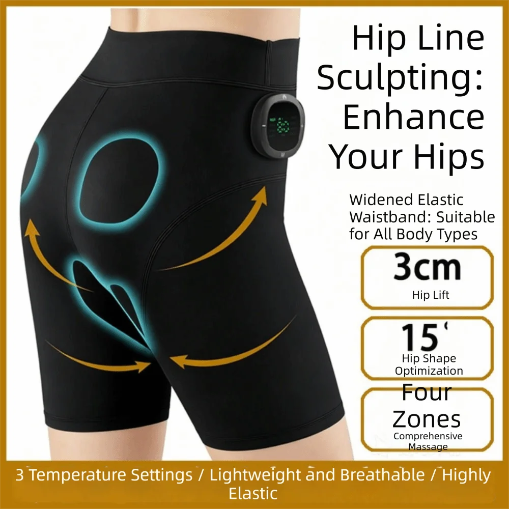 

19 Intensity Levels EMS Toning Pants Washable Microcurrent Stimulation EMS Yoga Pants Hot Compress Intelligent