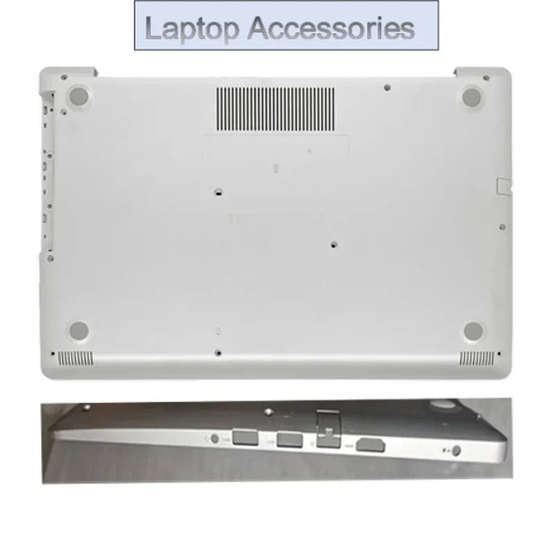 

Чехол для ноутбука Dell Inspiron 15 5000 5570 5575, нижняя нижняя часть корпуса, серебристый