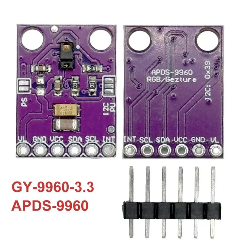GY-9960-3.3 APDS-9960 Detección de proximidad y RGB sin contacto APDS9960 GY-9960