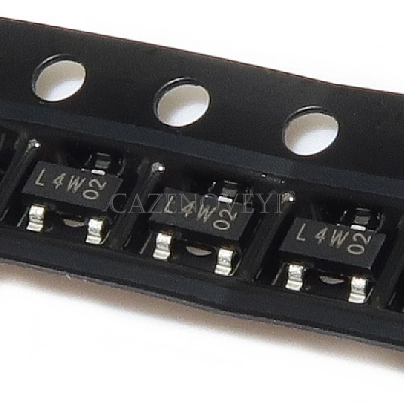 5PCS BAT54A KL2 BAT54 L4W BAS70-05 75 BAS70-04 74 AO3407A A79T SOT-23
