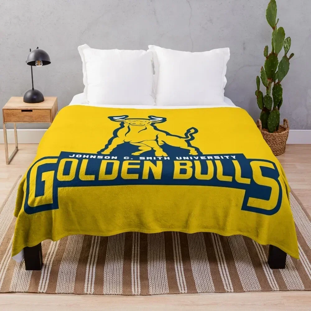 

Johnson C. Smith University Throw Blanket Stuffeds Soft Beds Weighted Single Blankets