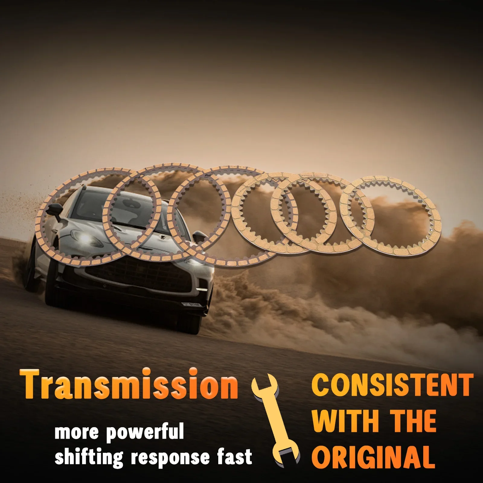 TRANSPEED CVT K313 ناقل حركة أوتوماتيكي إعادة بناء مجموعة الاحتكاك لـ AURIS COROLLA 1.8L 2013-16 ناقل حركة أوتوماتيكي #3