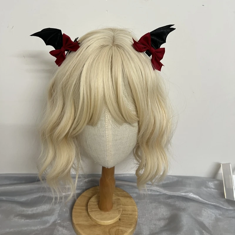ハロウィン耳カチューシャ子供コスプレバットヘアバンドガールヘアアクセサリー女性のためのフェスティバルパーティーヘアバンド