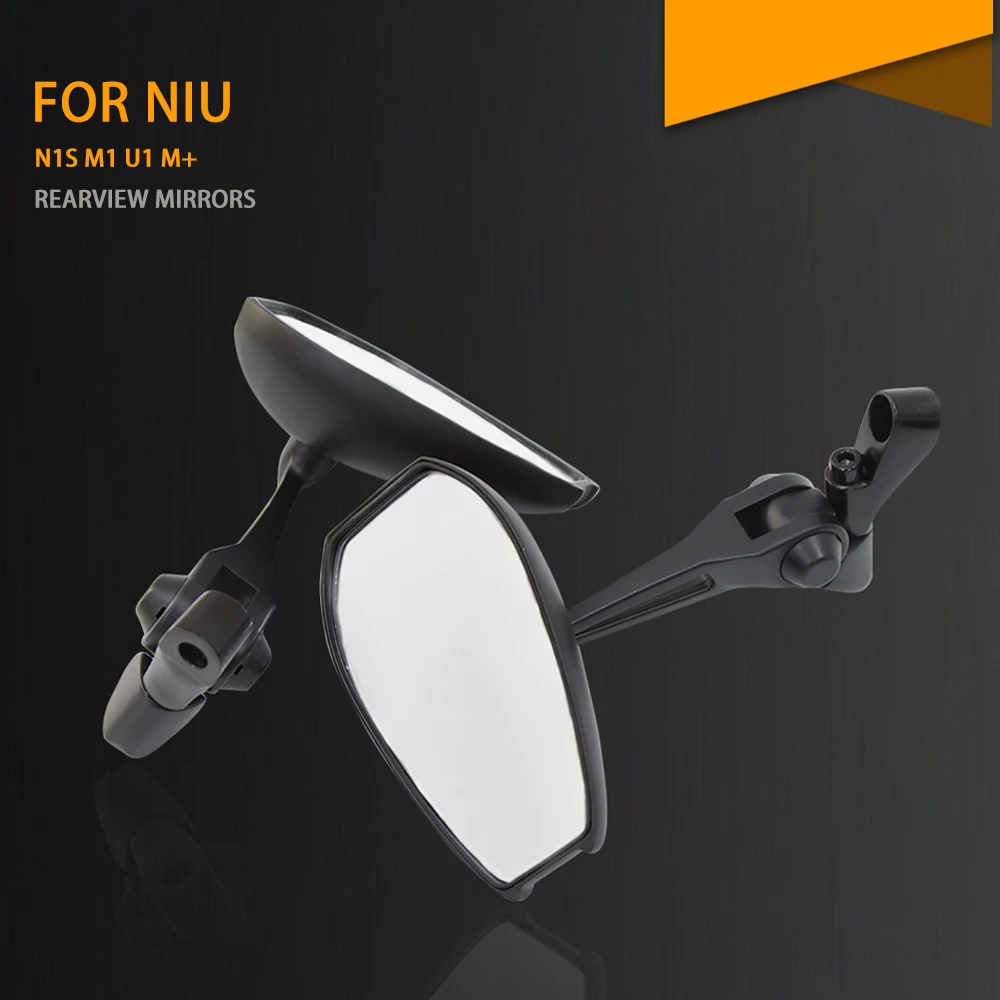 

NEW For Niu N1s M1 U1 M+ Motorcycle Aluminum Rear View Rearview Mirrors Side Mirrors