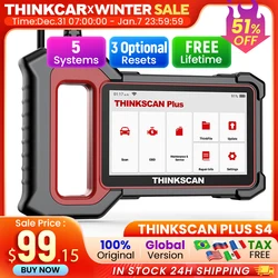 THINKCAR Thinkscan Plus S7 S6 S4 Obd2-Scanner, Autodiagnosetools, Automotivo-Scanner, Autodiagnosetool, Codeleser, 28 Resets