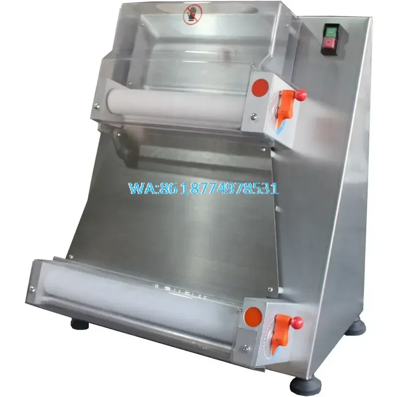 Wmwmnu Commercial Automatic Tabletop Small Mini Pizza Dough Sheeter for Dough Roller