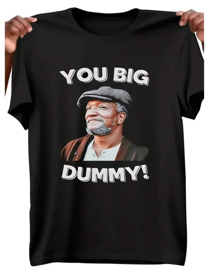 

Funny Seasonal Casual Men's T-Shirt, Cool TV Print Design