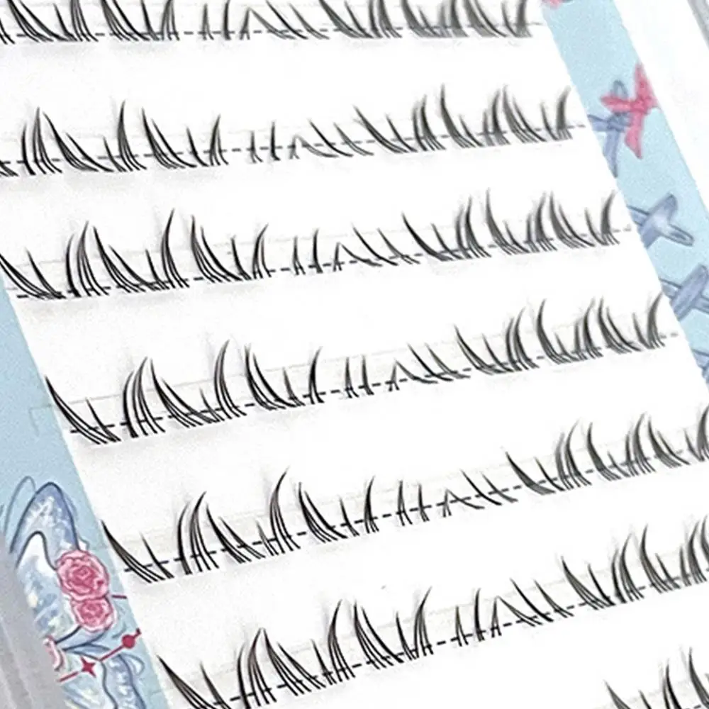 Natürliche Wimpernverlängerung, süße untere Wimpern, Wimperntransplantation, Cluster, Schwarz, Braun, weiches Zubehör, tägliche Make-up-Artikel unter der Wimpern