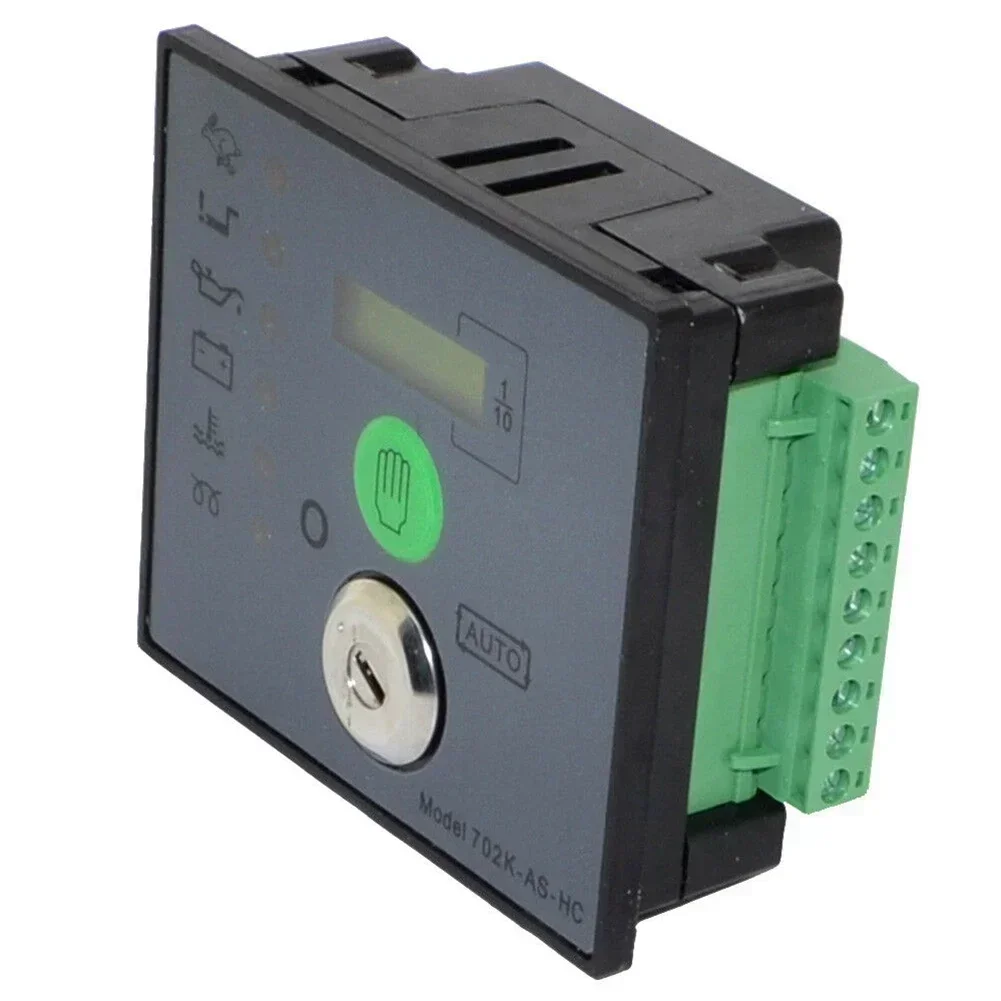 

Engine Start/Stop Controller for DSE702AS Genset Fault Indication LEDs Full Hourly Running Counter Real Time Fault Info